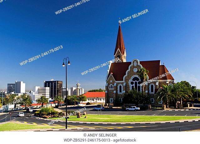 The Christ Church or Christuskirche in Windhoek, Namibia