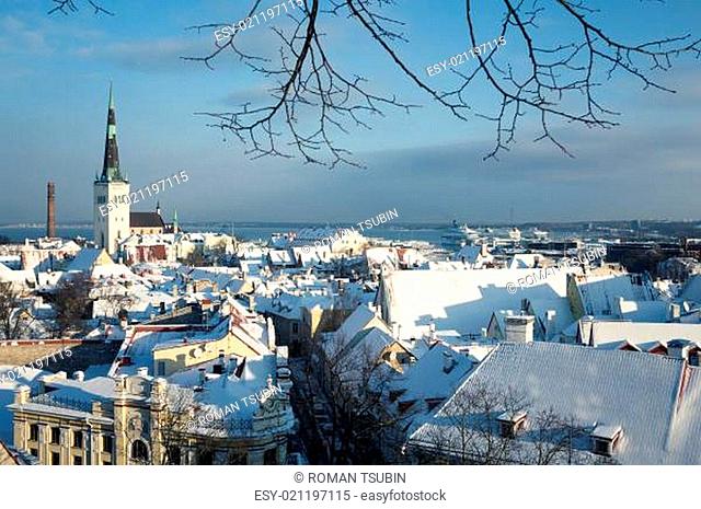 Tallinn at winter