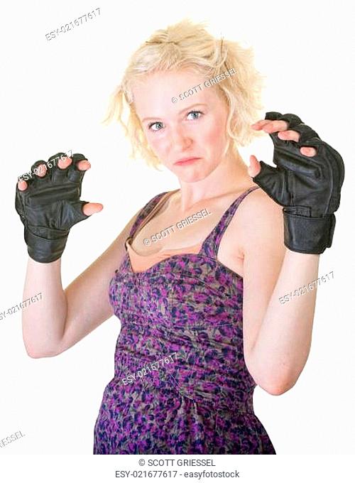 MMA Fighter in Dress