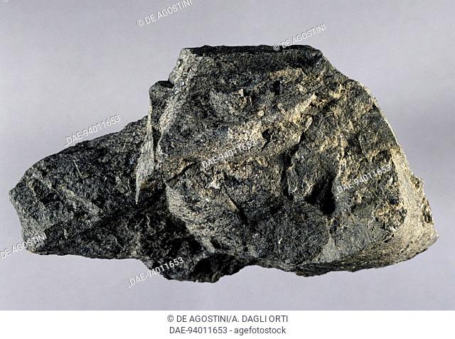 Phonolite, igneous rock, from Ischia, Italy.  Verona, Museo Di Storia Naturale (Science Museum)