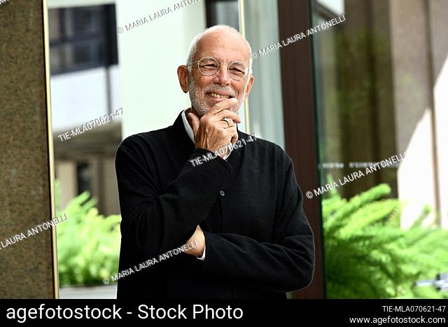 The director Gabriele Salvatores during the photocall of film ' Comedians' , Rome, ITALY-07-06-2021
