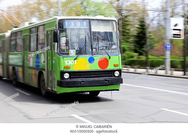 Trolley-bus, Sofia, Bulgaria