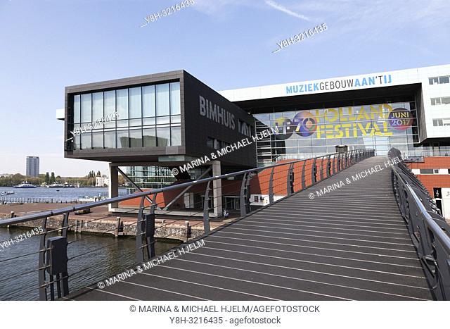 Muziekgebouw concert hall, Muziekgebouw aantij; Amsterdam; Netherlands