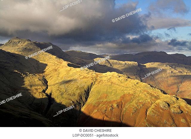 England, Cumbria, Langdale Pikes, The Langdale Pikes