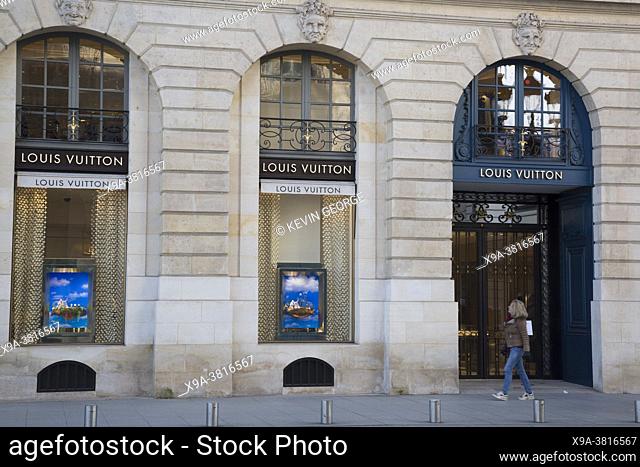 Louis Vuitton Shop; Castiglione Street; Paris, France