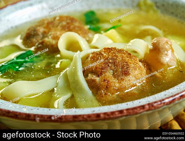 Armenian Cuisine - Kololik, Meatball Soup