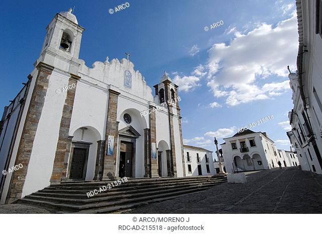 Church Santa Maria da Lagoa, Monsaraz, Alentejo, Portugal, Igreja Matriz de Santa Maria da Lagoa