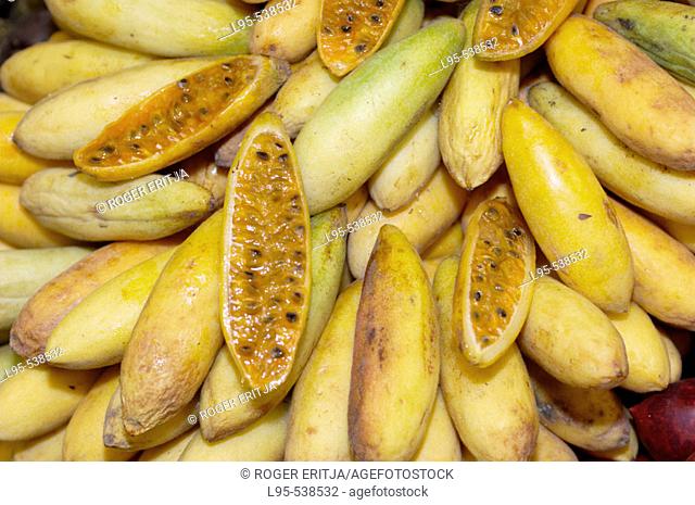 Banana Maracuya, Mercado dos Lavradores, Funchal, Madeira, Portugal