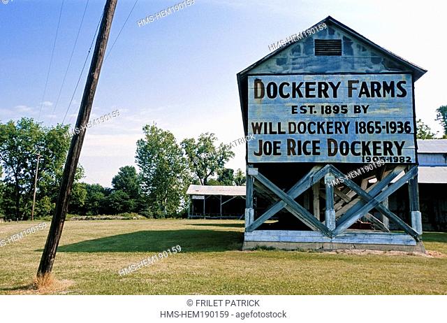United States, Mississippi, Ruleville, Dockery Farms 1895, Delta Blues birthplace