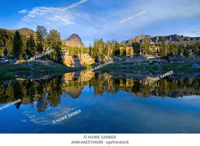 Alaska Basin Pothole Lake, Teton Canyon, Targhee National Forest, Idaho, alpine, Teton Mountains