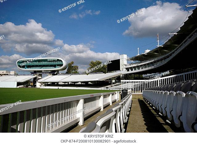 The Lord's Media Centre, officially known as the Investec Media Centre is a building at Lord's Cricket Ground, London Lord's Media Centrum was designed by...
