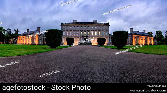Arrival Panorama Front Exterior Castletown House