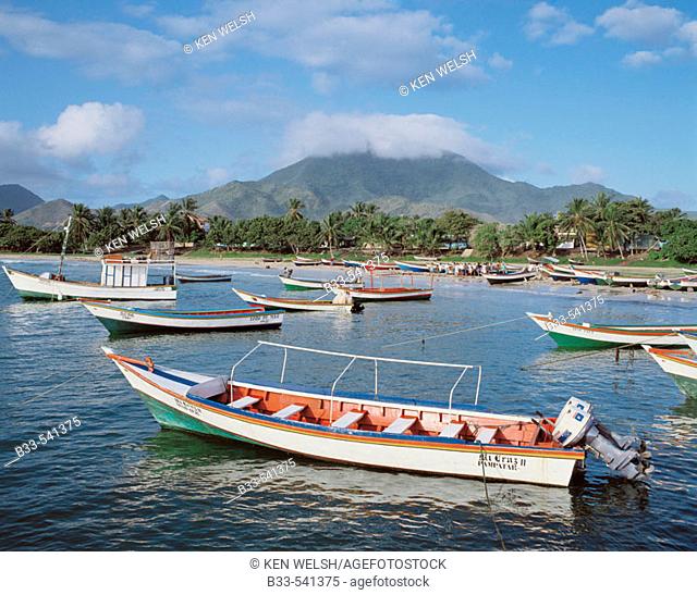 Fishing fleet. El Tirano (sometimes called Puerto Fermin). Isla Margarita. Nueva Esparta. Venezuela