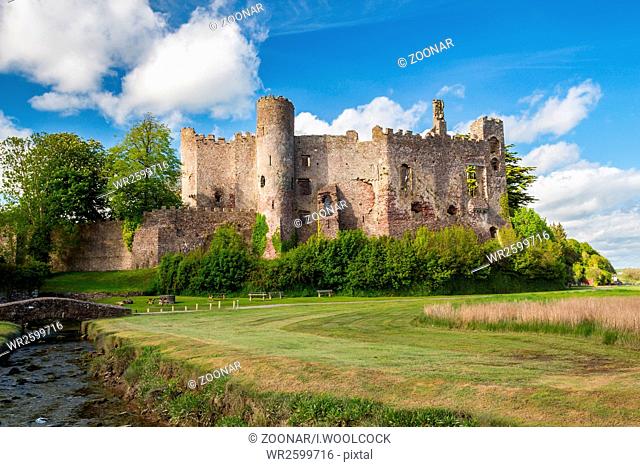 Laugharne Castle Wales