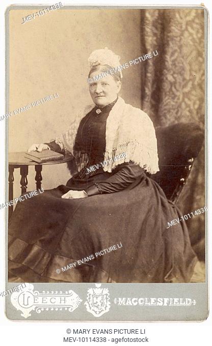 A typical middle-class Victorian woman, member of the Davenport family of Macclesfield