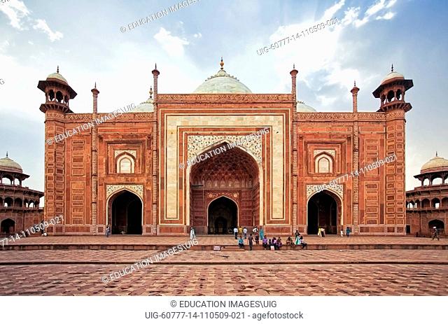 Muslim Mosque in Agra, India