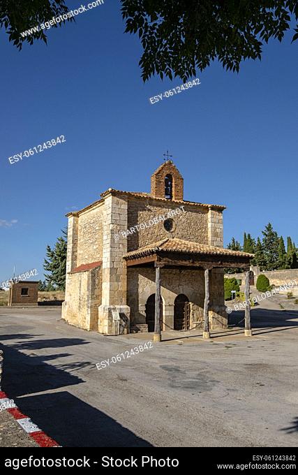 Hermitage of Our Lady of Solitude, s. XVI, Berlanga de Duero, Soria, autonomous community of Castilla y León, Spain, Europe