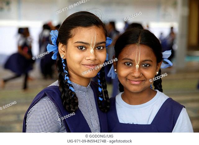 Sandipani Muni School for needy girls run by Food for Life Vrindavan