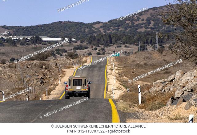 The less frequented roads on the Golan Heights are well developed. The sparsely populated plateau, which was occupied by Israel during the Six-Day War in 1967...