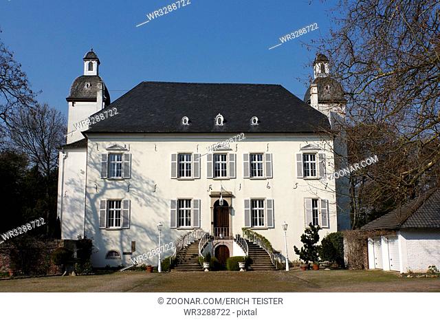 Schloss Lauersfort, Moers, Nordrhein-Westfalen, Deutschland