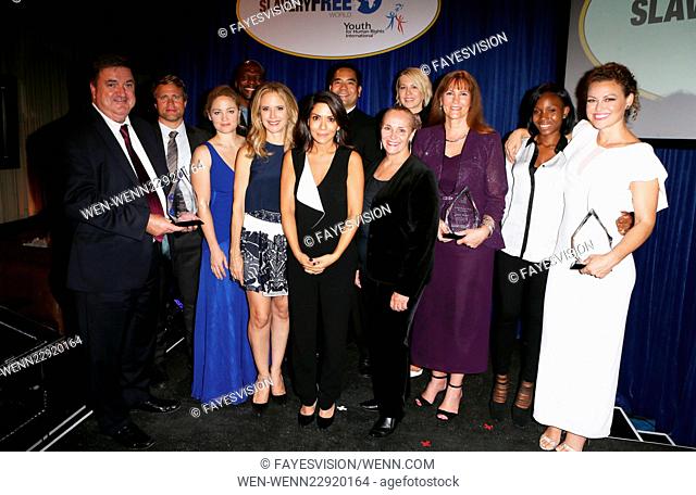 The Human Rights Hero Awards 2015 presented by Marisol Nichols' Foundation for a Slavery Free World and Youth for Human Rights International at Beso - Inside...