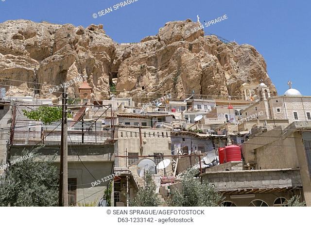 SYRIA  Maalula, the last remaining village in Syria where Aramaic is still spoken  This is not part of Wadi al-Nasarah, being a 150 kilometers to the south