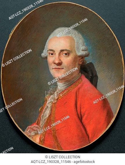 Portrait of a Man. Maurice Quentin de La Tour (French, 1704-1788). Pastel;
