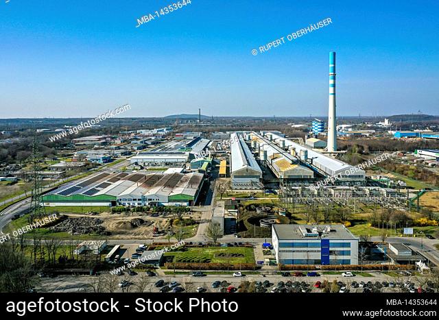 TRIMET Aluminium SE, Essen, Ruhr Area, North Rhine-Westphalia, Germany