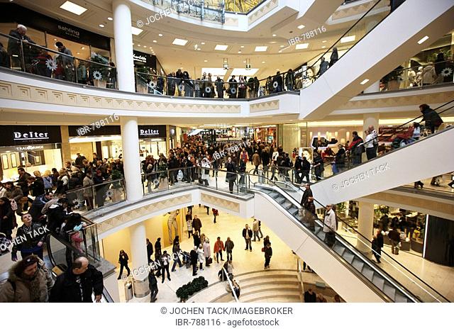 Limbecker Platz Shopping Centre, opened in March 2008, Germany's largest urban shopping centre, Essen, North Rhine-Westphalia, Germany