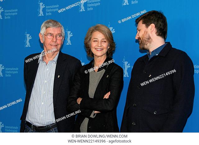 65th Berlin International Film Festival (Berlinale) - 45 Years - Photocall Featuring: Tom Courtenay, Charlotte Rampling, Andrew Haigh Where: Berlin