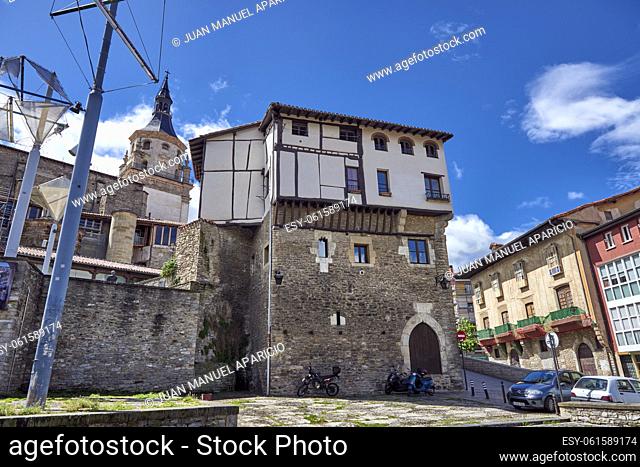 Torre de los Hurtado de Anda, XV Century, Vitoria, Gasteiz, Álava, Basque Country, Euskadi, Euskal Herria, Spain