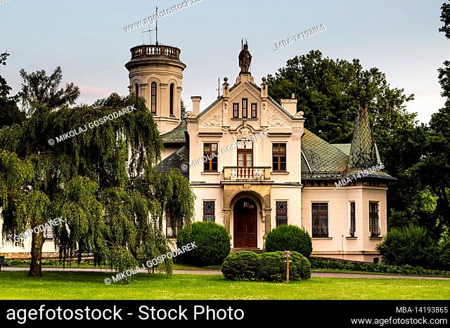Europe, Poland, Swietokrzyskie, Oblegorek - historic manor house and museum of Henryk Sienkiewicz