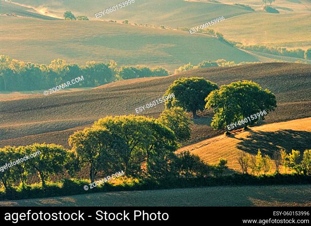 Toskana Huegel im Herbst - Tuscany hills in fall 09