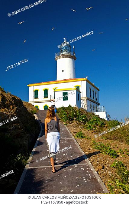 Lighthouse of Illa Grossa, Columbretes Islands, Castellon province, Comunidad Valenciana, Spain