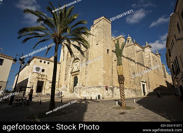 Iglesia del Carmen, siglo XVIII. Maó, Menorca. Islas Baleares. España