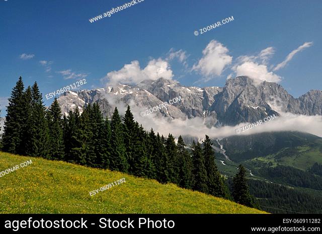 Wolken, Hochkönig, berg, berge, berchtesgadener alpen, alpen, hochgebirge, salzburg, land salzburg, fels, steil, felsen, gipfel bergspitze, himmel, wetter