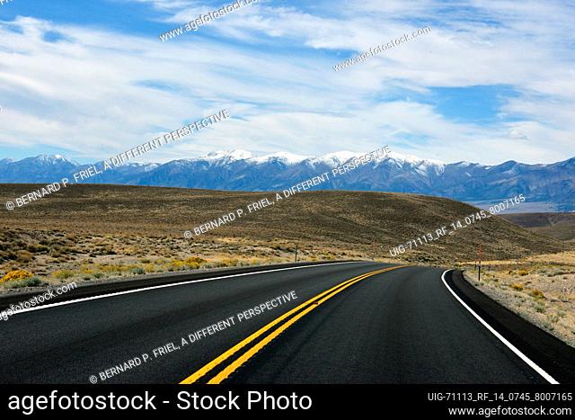 North America, USA, Nevada, Austin, Loneliest Highway in America, U.S. Highway 50