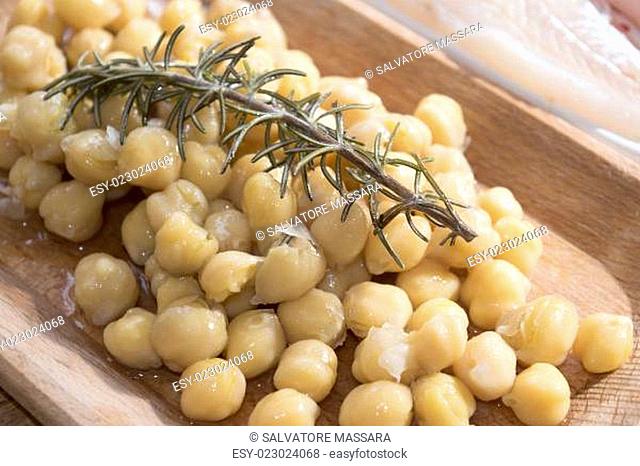 vegetarian diet and recipes with chickpeas at the rosemary