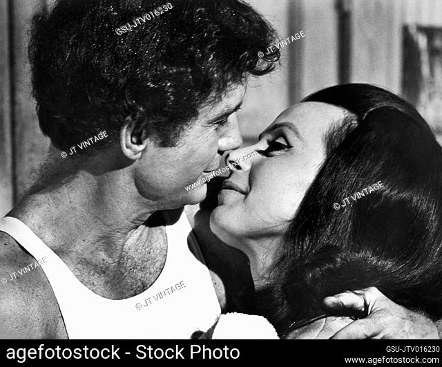 Cliff Robertson, Claire Bloom, on-set of the Film, Charly, Cinerama Releasing Corporation, 1968