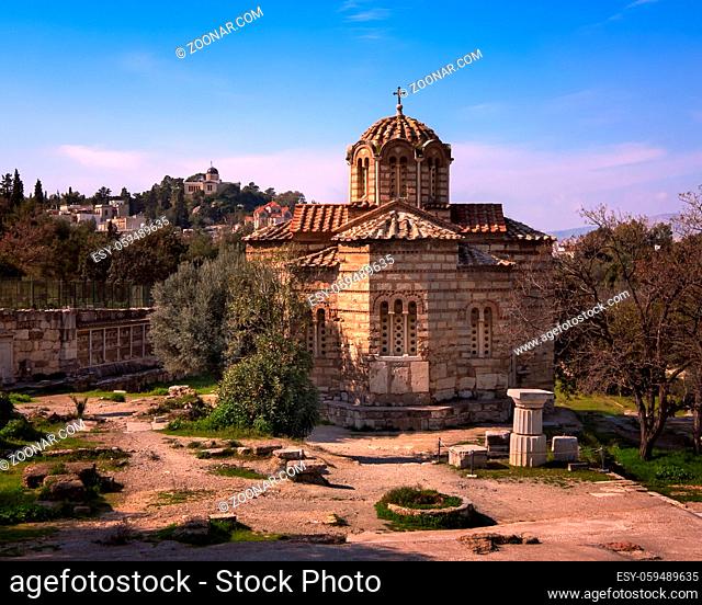 Church of the Holy Apostles in Agora, Athens, Greece