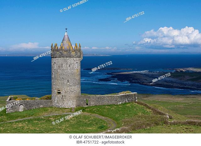 Doonagore Castle, near Doolin, County Clare, Ireland