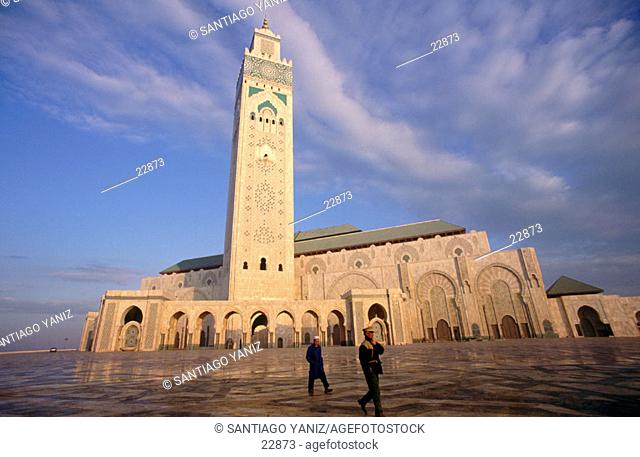 Hassan II Mosque. Casablanca. Morocco