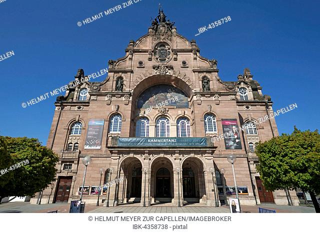 State Theater, Art Nouveau, Nuremberg, Middle Franconia, Bavaria, Germany