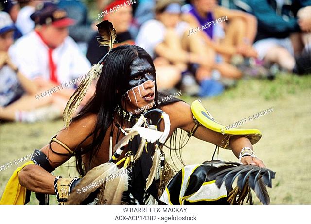 Native Dancer, Kananaskis, Alberta, Canada