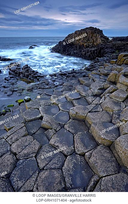 A view of the Giant's Causeway