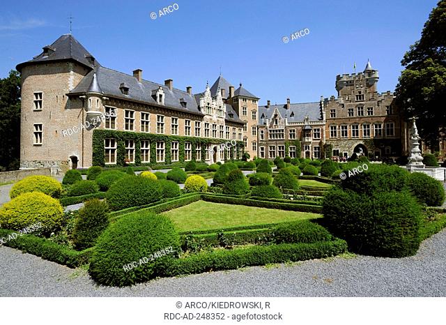 Castle Gaasbeck Flemish Brabant Flanders Belgium