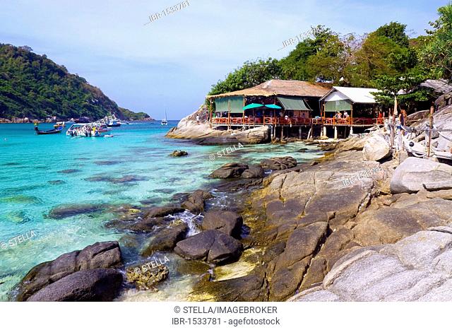 Bungalow Resort, Raya Resort on Raya Island, Ko Racha Yai, Southern Thailand, Thailand, Southeast Asia, Asia