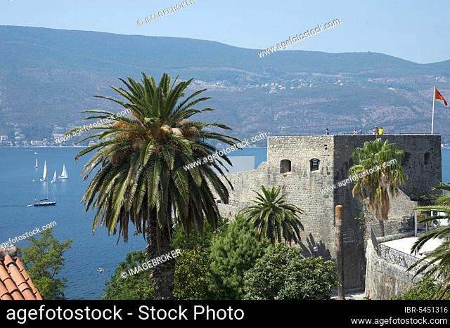 Forte Mare, Old Town, Herceg Novi, Bay of Kotor, Montenegro, Europe