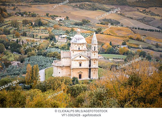 St. Biagio Church, Montepulciano, Siena province, Tuscany, Italy