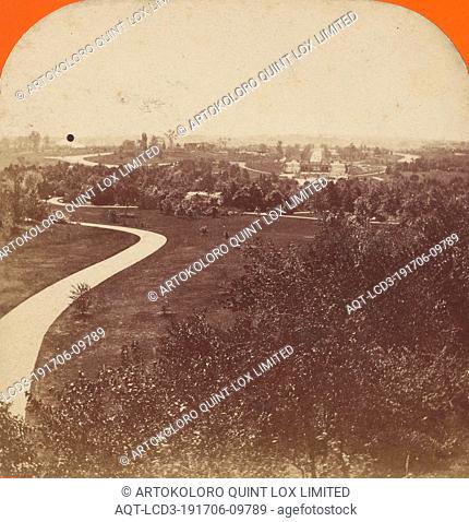From Bell Tower, North, Central Park., Deloss Barnum (American, 1825 - 1873), about 1860–1865, Albumen silver print